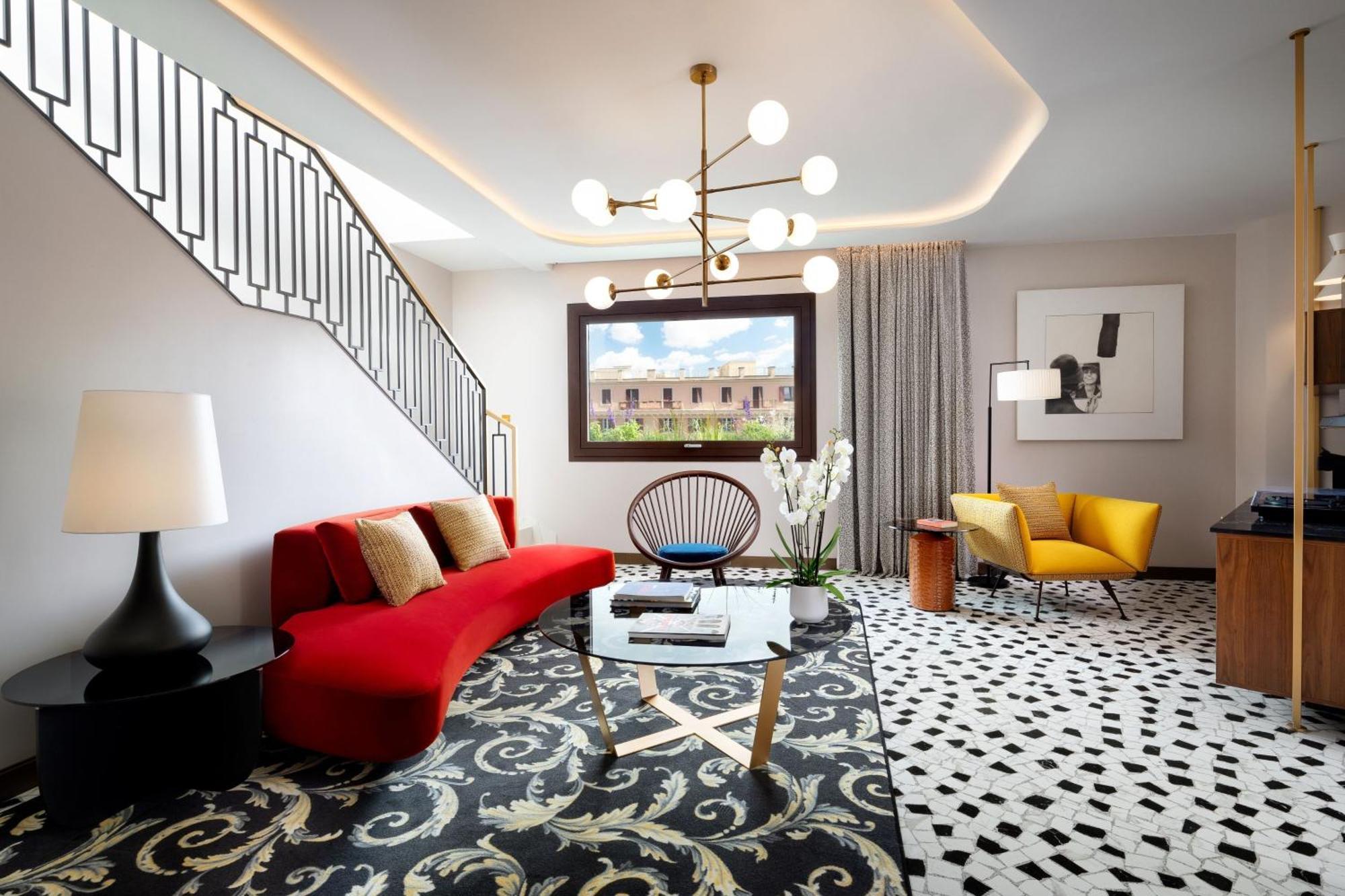 เลอ เมริเดียน วิสกอนติ โรม Hotel ภายนอก รูปภาพ